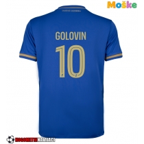 Moške Nogometnih dresov AS Monaco Aleksandr Golovin #10 Gostujoči 2025-26 Kratki rokavi